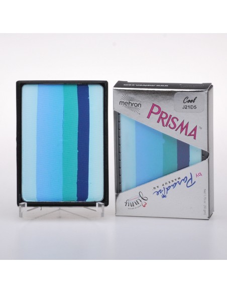 aguacolor con lineas de colores prisma mehron, perfecto para hacer flores y formas stickartpromakeupstore