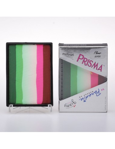 aguacolor con lineas de colores prisma mehron, perfecto para hacer flores y formas stickartpromakeupstore