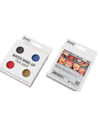 Kit 4 Aguacolores Grimas