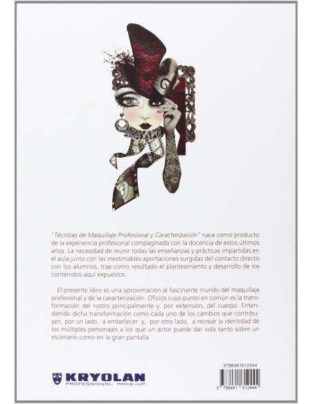 Libro: Técnicas de maquillaje profesional y Caracterización - Irma de la Guardia