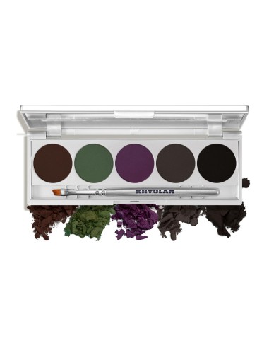 paleta eye liner cake - Kryolan 5 tonos  5T2. Tienda de maquillaje profesional en Barcelona. c/ Buenaventura Muñoz, 11