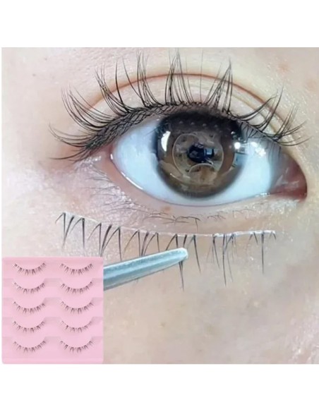 Pestañas postizas inferiores  naturales A04