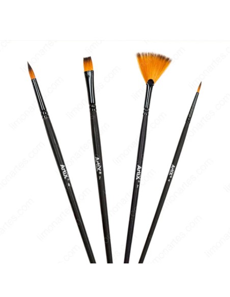 Pinceles 4 unid. 389-02 - Artix