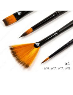 Pinceles 4 unid. 389-02 - Artix 2