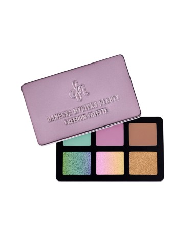 Beauty Freedom Mini Palette Pastel Dream
 Tonos AQUA XL - Ink Liner (Eye liner waterproof)-L-12 Gris Brillante