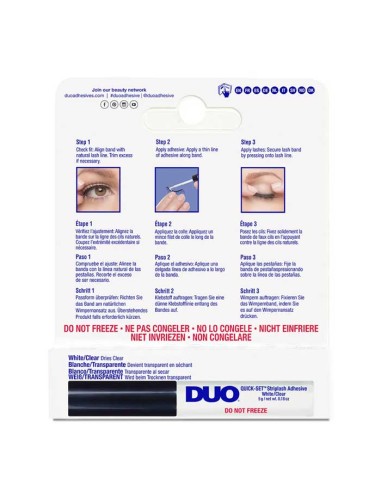 duo azul, pegamento pestañas duo azul, stickartstudio barcelona, makeup barcelona