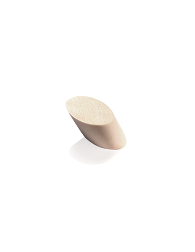 Esponja de maquillaje elíptica.