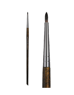 pincel recto y corto