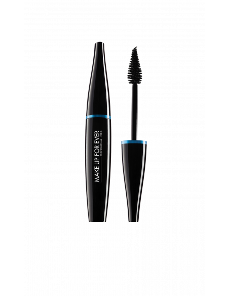 AQUA SMOKY EXTRAVAGANT Máscara de pestañas de Make up forever resistente al agua, waterproof