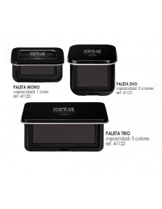 PALETA RECARGABLE  imantada para sombras ARTIST FACE COLOR