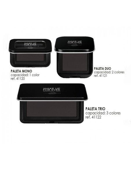 PALETA RECARGABLE  imantada para sombras ARTIST FACE COLOR