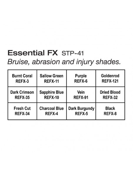 Paleta Studio Color Palette - Essential FX - STP41. tienda de maquillaje profesional en Barcelona stick art pro makeup store