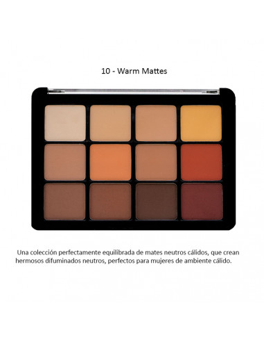 Paleta de sombras de ojos