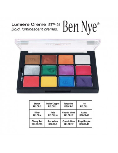 Studio Color Palette - Lumière Ben Nye STP21