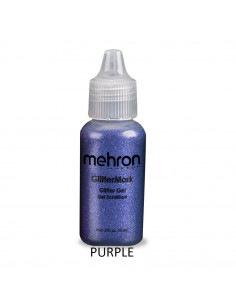 Purpurina en gel - Glitter Mark Mehron 15ml 2
