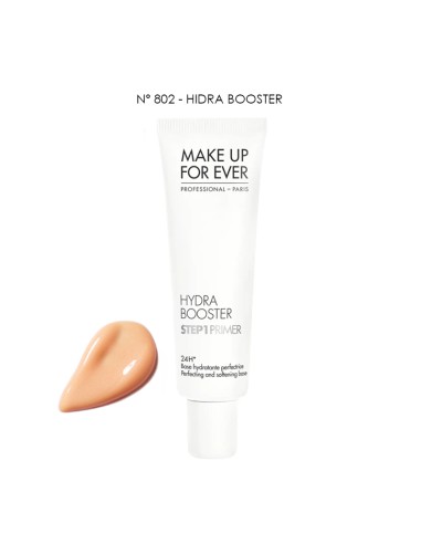 PRIMER_HYDRA-BOOSTER_802 de makeupforever uno de los productos estrella de maquillaje. Resultados inigualables.