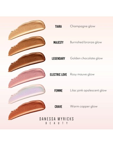 Venta de maquillaje en Barcelona, Danessa Myricks. Vision flush glow de Danessa Myricks. gel iluminador.
