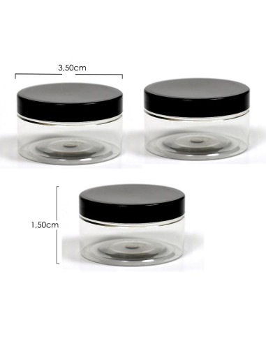 Pack 3 tarros vacíos