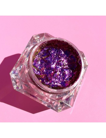 escamas acabado metalizado