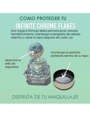 escamas acabado metalizado