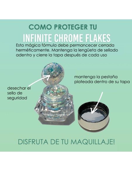 escamas acabado metalizado