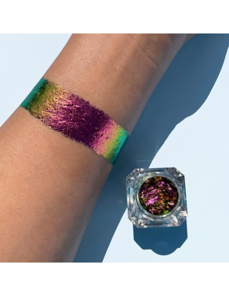 escamas acabado metalizado