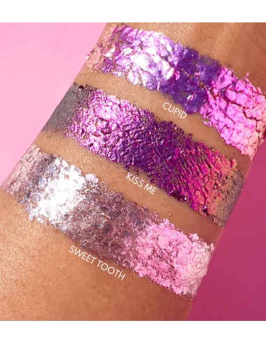 escamas acabado metalizado