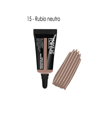 Gel crema para cejas resistente al agua de make up forever