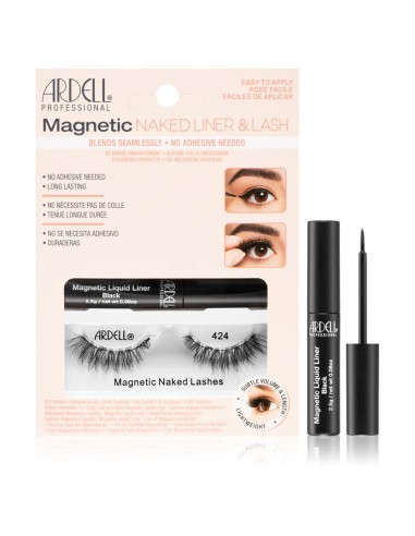 Ardell Magnetic Naked Liner & Lash 424 Kit