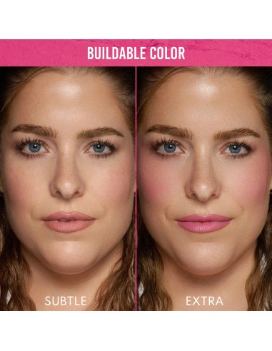 dúo de colorete y labial en crema