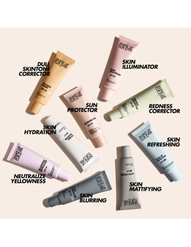 Base pre maquillaje de altísima protección que hidrata e ilumina. Make up forever