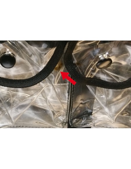 OUTLET - Bolso grande Maquillaje Transparente