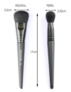 Brocha calidad. Brocha maquillaje pelo natural. Contouring pincel maquillaje para body art 2