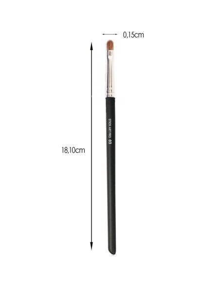 nº03    Pincel Difuminador de lápiz    -   Stick Art Studio