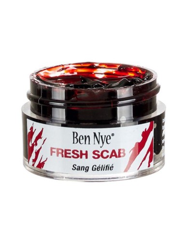 Sangre gelificada de alta calidad. Ben nye.Ben Nye Fresh Scab Gel Fake Blood 0.5oz - Halloween, Vampiro, SFX, Zombi, Pasta, Gore