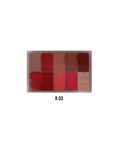 Paleta Labial Maq Pro 10  labiales 2
