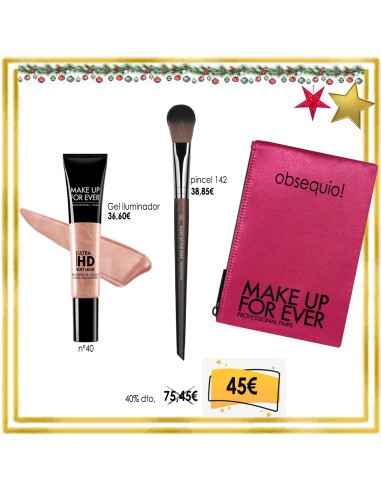 oferta maquillaje regalo reyes / navidad makeupforever